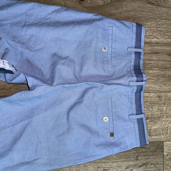 Massimo Dutti Men's Pants Size 30 Blue Casual Fit Chino Cotton Blend MB - Picture 6 of 7